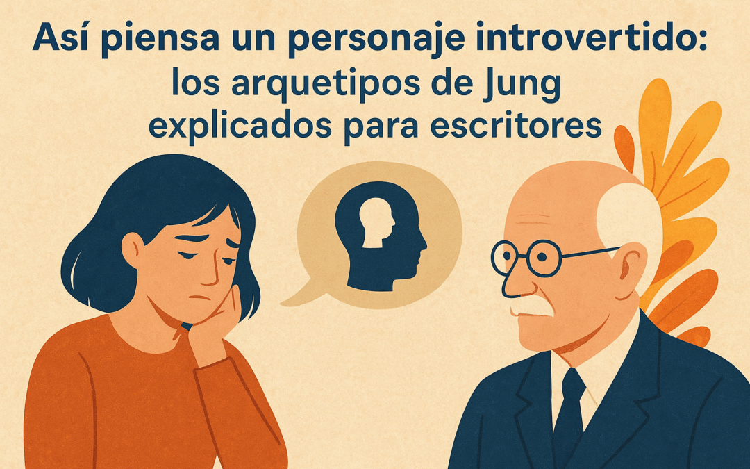 Así piensa un personaje introvertido: los arquetipos de Jung explicados para escritores