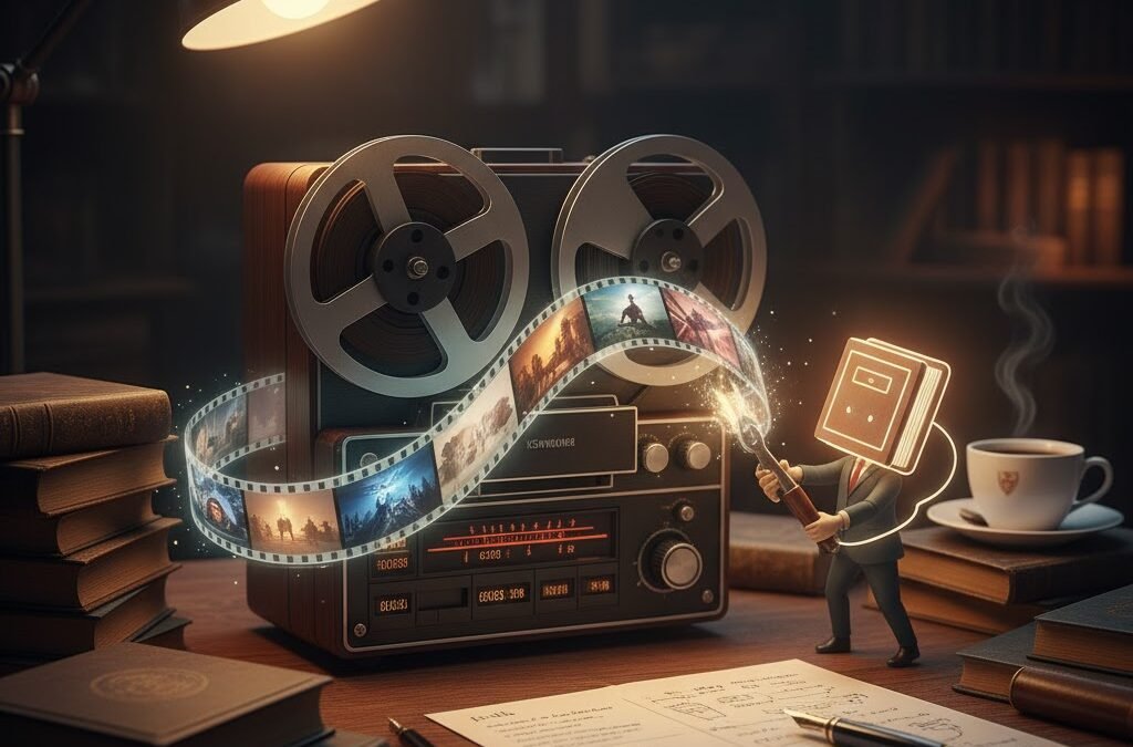 Jugando a la casetera