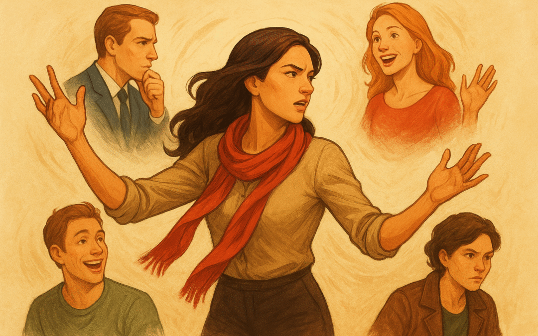 Personalidades extrovertidas según Jung: cómo escribir personajes que viven hacia afuera