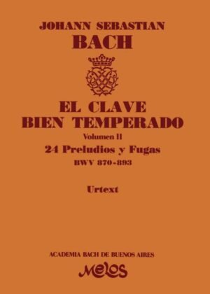 BA13394 - El clave bien temperado - Volúmen 2