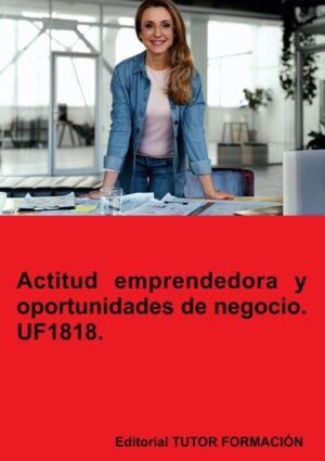 Actitud emprendedora y oportunidades de negocio. UF1818.