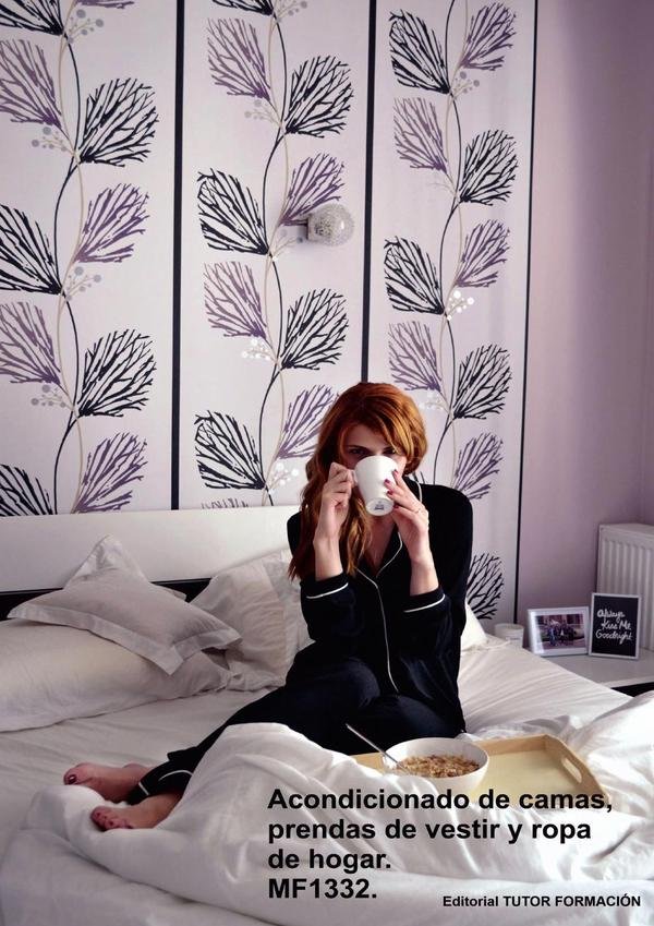 Acondicionado de camas, prendas de vestir y ropa de hogar. MF1332.