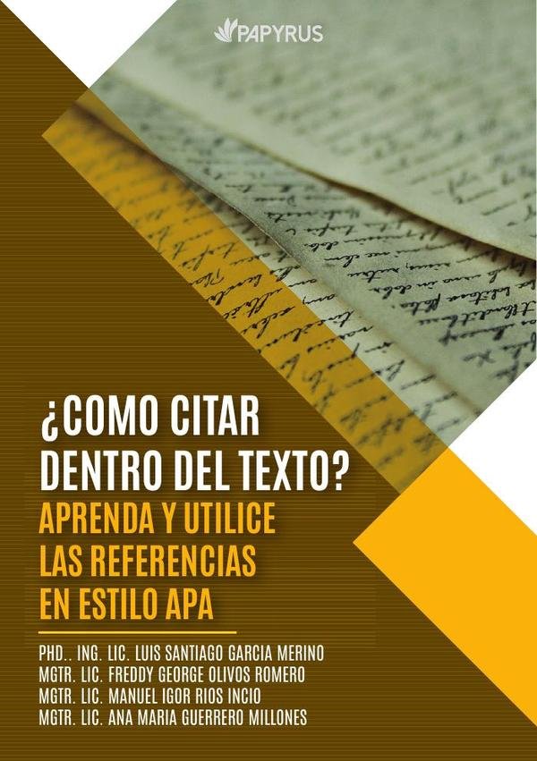 Como citar dentro del texto? Aprenda y utilice las referencias en estilo apa