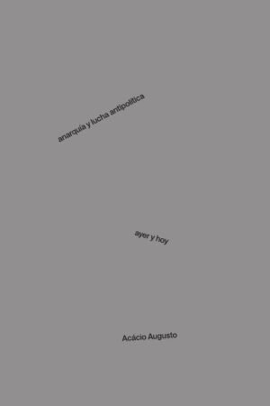 Anarquía y lucha antipolítica