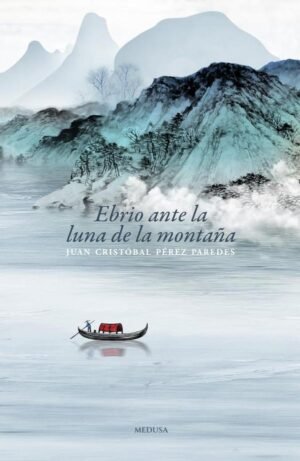 Ebrio ante la luna de la montaña