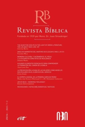 Revista Bíblica 2022/1-2 - Año 84